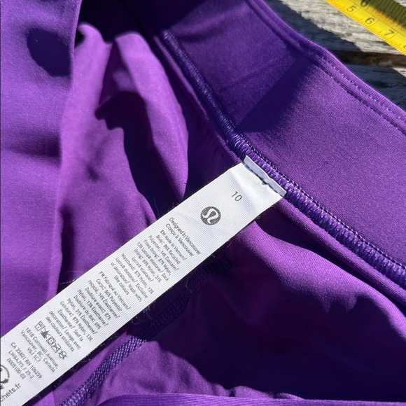Lululemon Varsity High-Rise Pleated Tennis Skirt College Purple size 10 NWT - Picture 3 of 6
